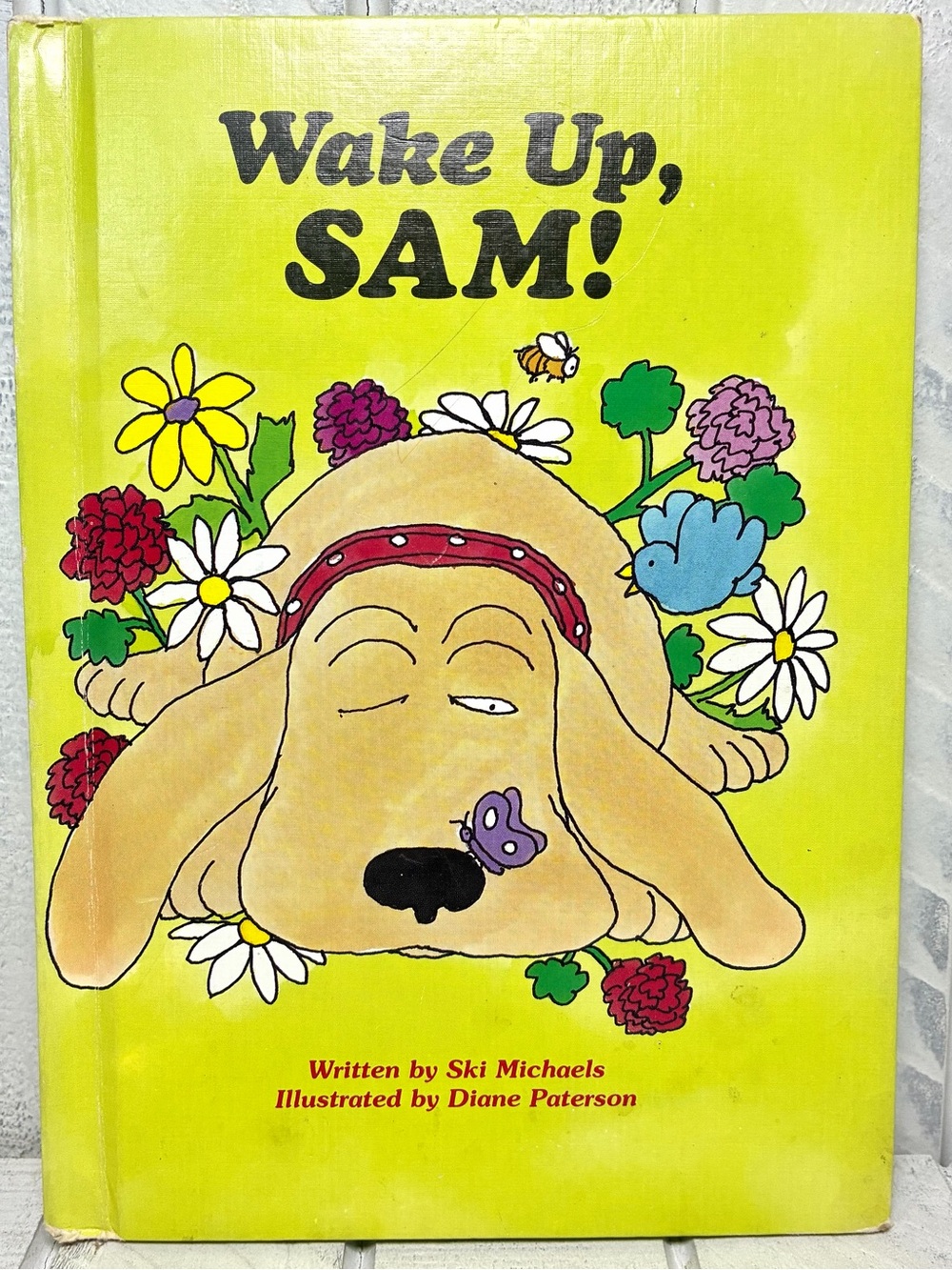 Wake Up, Sam! Book Written By Ski Michaels Troll Associates Vintage 1986